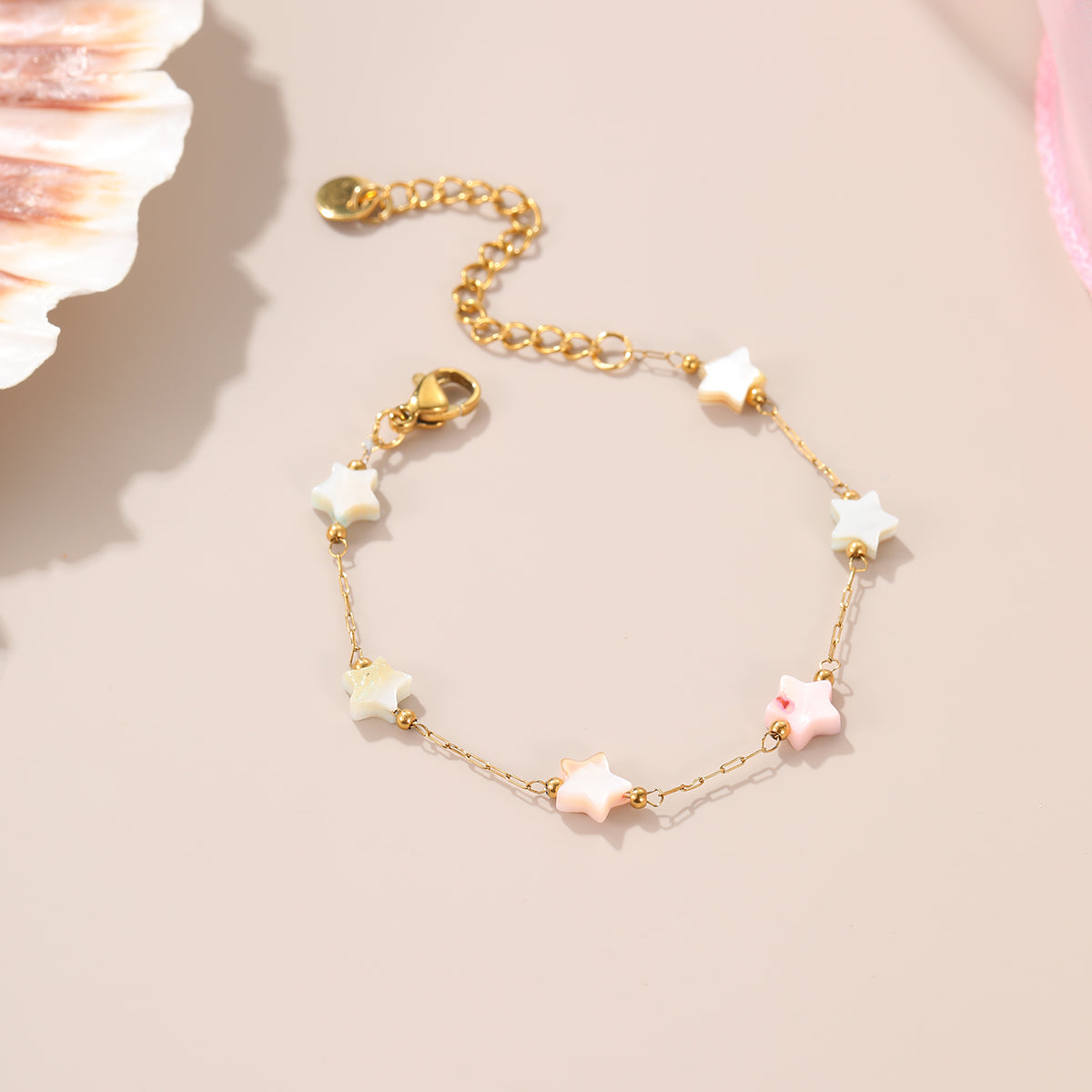 D MISK Shell Star Jewelry Set for Children