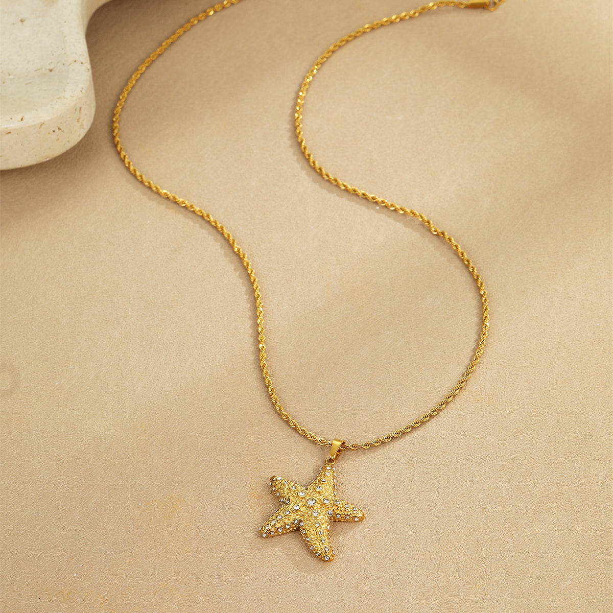 D MISK Starfish Jewelry Set