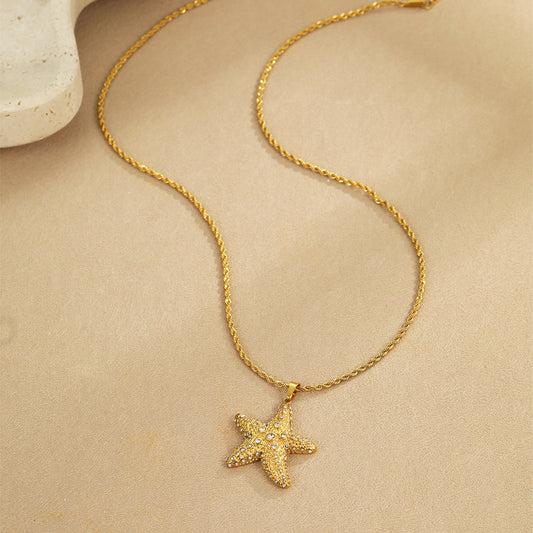 D MISK Starfish Jewelry Set