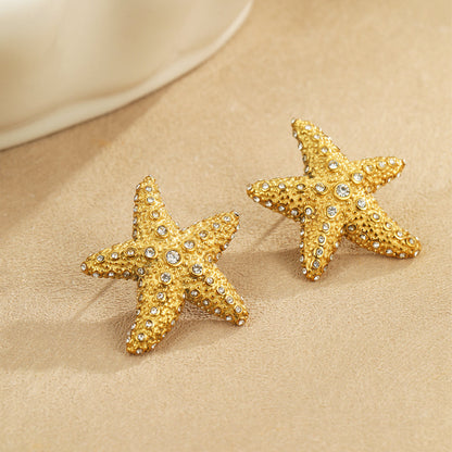 D MISK Starfish Jewelry Set