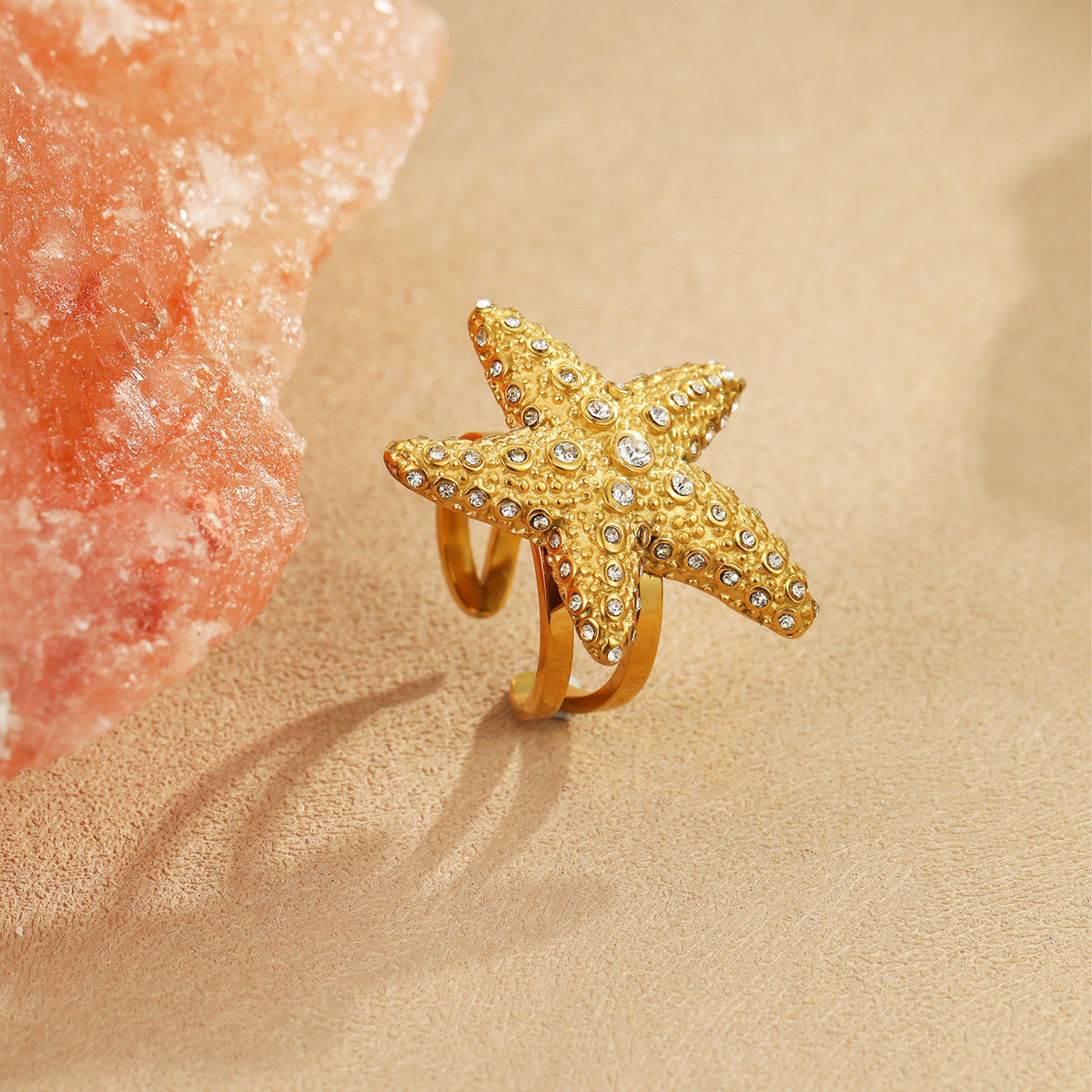 D MISK Starfish Jewelry Set