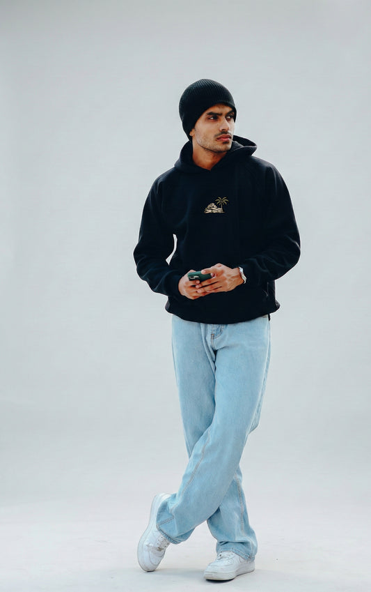 Dmisk Unisex Hoodie – Black