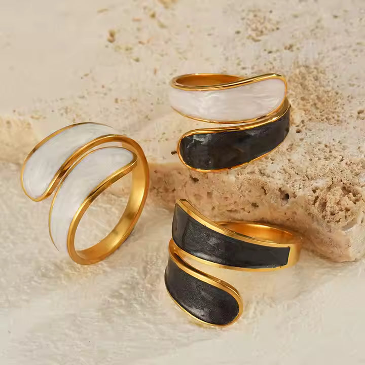 D MISK Qubra Adjustable Ring